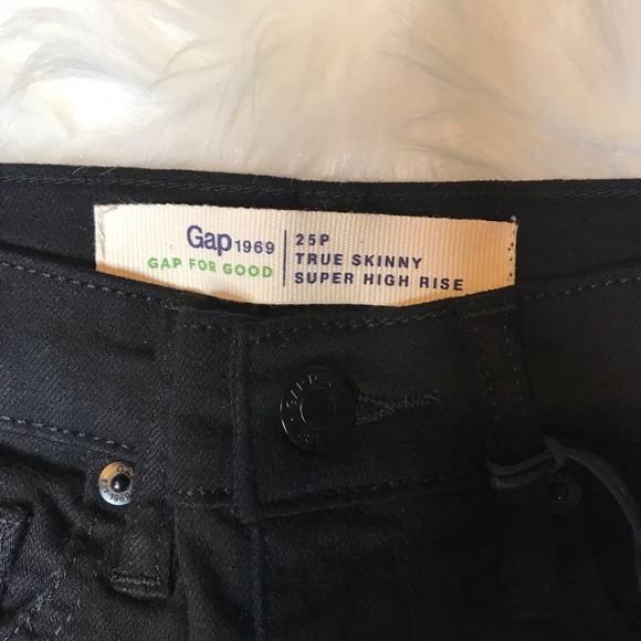 Black Gap True Skinny Super High rise size - Picture 4 of 6